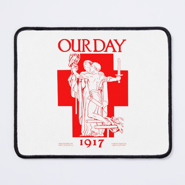 Item preview, Red Cross Vintage Poster designed and sold by dotingkettle.