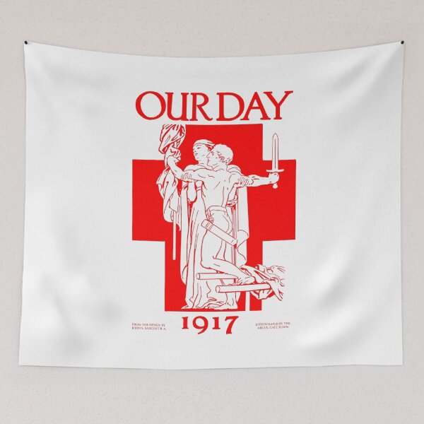 Item preview, Red Cross Vintage Poster designed and sold by dotingkettle.
