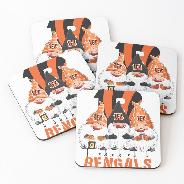 Item preview, Orange and Black Bengals Football Gnomes  designed and sold by WhoNeedsEnemie.