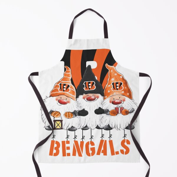 Item preview, Orange and Black Bengals Football Gnomes designed and sold by WhoNeedsEnemie.