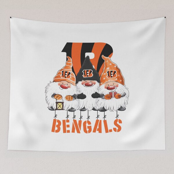 Item preview, Orange and Black Bengals Football Gnomes  designed and sold by WhoNeedsEnemie.