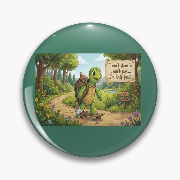 Item preview, Turtle tellin' it like it is! designed and sold by GAWPAWshop.