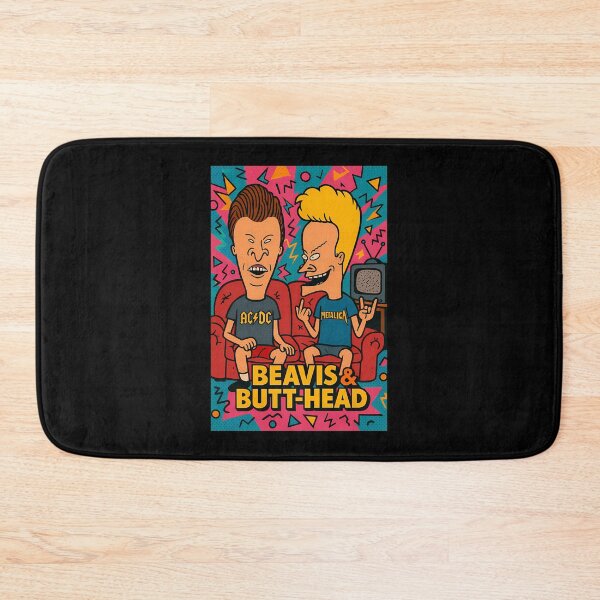 Item preview, Beavis  Butt-Head Pop Art Cartoon Poster designed and sold by WashedInFaith.