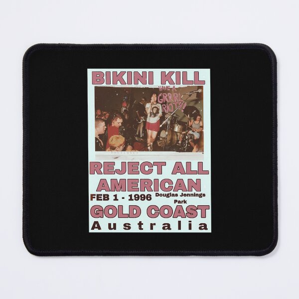Item preview, Bikini Kill Reject All American Gold Coast designed and sold by WashedInFaith.