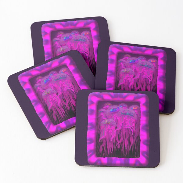 Item preview, Dystopian Jellyfish City – Surreal Underwater World designed and sold by TheMossAndMermaid.
