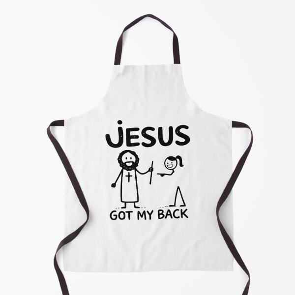Item preview, Jesus Got My Back Funny Faith GIRL Design designed and sold by EthosWear.