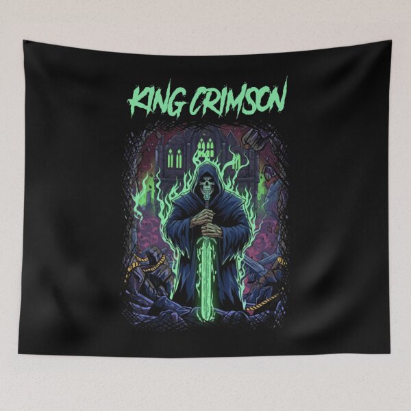 Item preview, King Crimson Fanart designed and sold by mirandacruzArt.