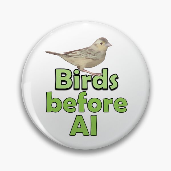 Item preview, Birds before AI: Grasshopper Sparrow designed and sold by skwinnicki.