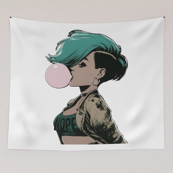 Artikelvorschau, Nope Profile Bubblegum entworfen und verkauft von KBwiththeTees.