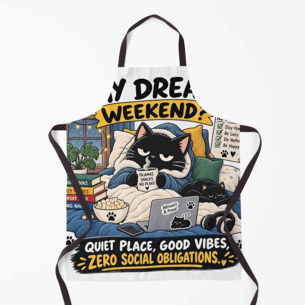 Item preview, My Dream Weekend Has Zero Plans designed and sold by Social Battery Co..