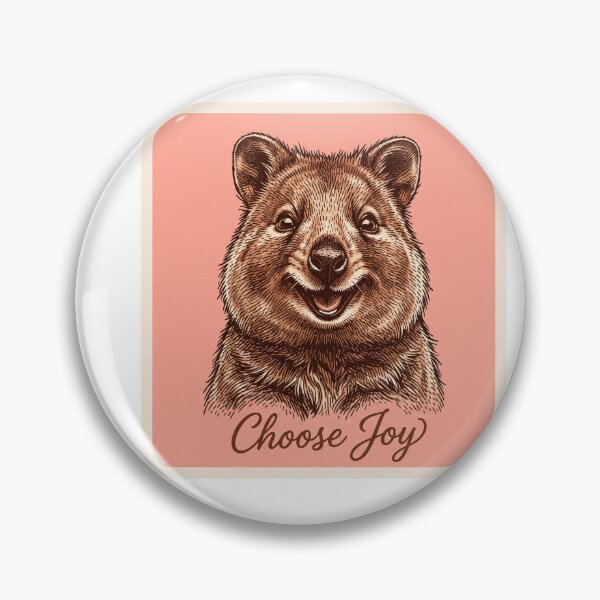 Item preview, Choose Joy Smiling Quokka designed and sold by Tiffany Roy.