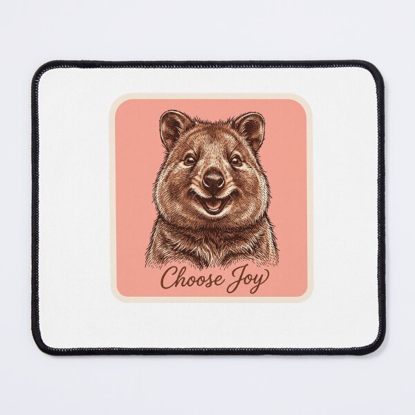 Item preview, Choose Joy Smiling Quokka designed and sold by Roy & Tiffany.