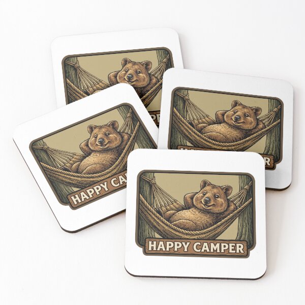 Item preview, Happy Camper Hammock Quokka designed and sold by Roy & Tiffany.