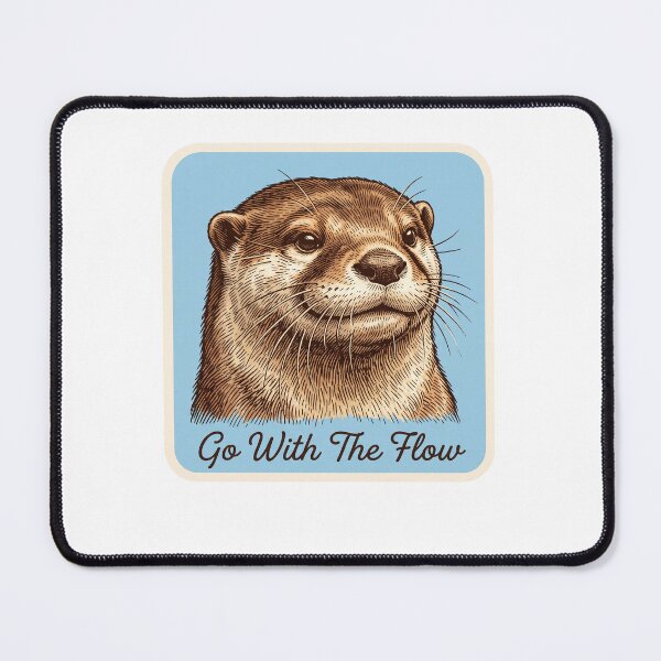 Item preview, Go With Flow Otter designed and sold by Roy & Tiffany.