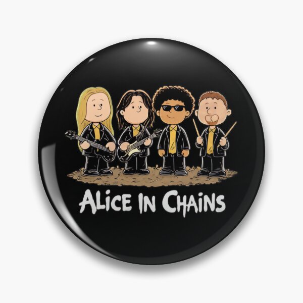 Item preview, Grunge Alice inChainsBand Cartoon designed and sold by StreetRevix.