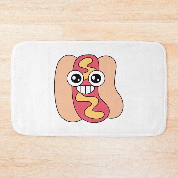 Item preview, Happy Hot Dog designed and sold by SideQuestDoodles.