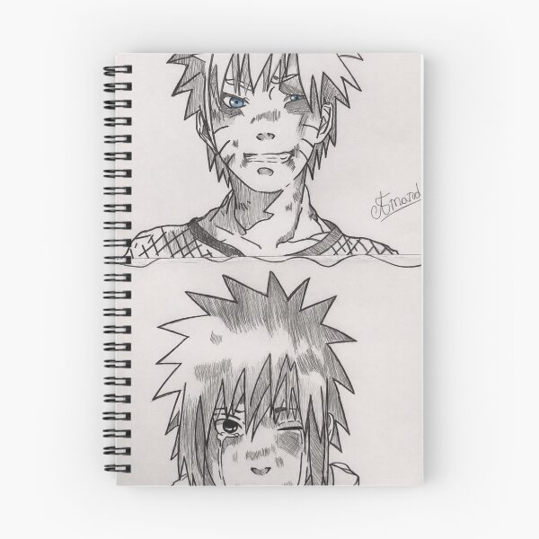 Artikelvorschau, Naruto und Sasuke Fan Art zum finalen Kampf entworfen und verkauft von Amanda-Drawing.