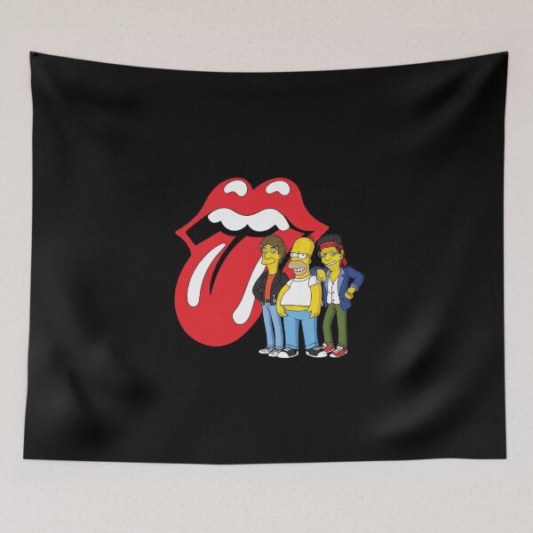 Item preview, Music SimpsonBoy Cartoon rolling stones designed and sold by StreetRevix.
