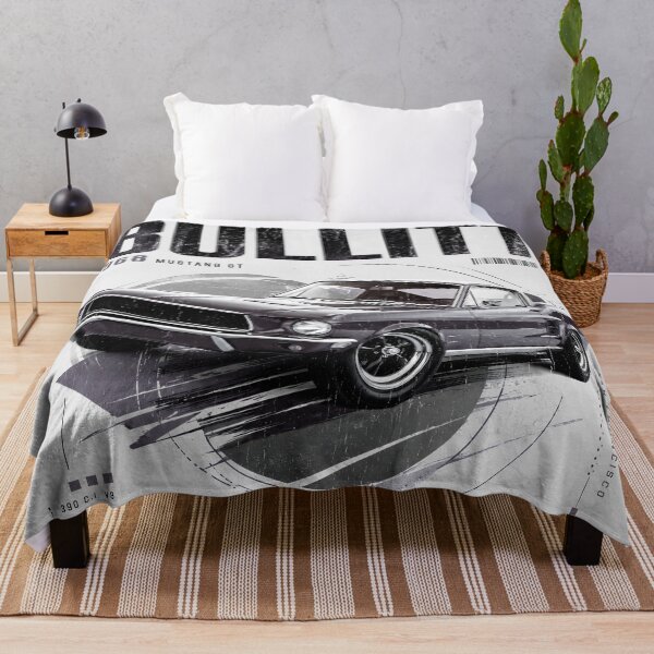 Item preview, 1968 Mustang GT 390 V8 Bullitt Fastback Vintage Distressed Design designed and sold by EdGraphy.