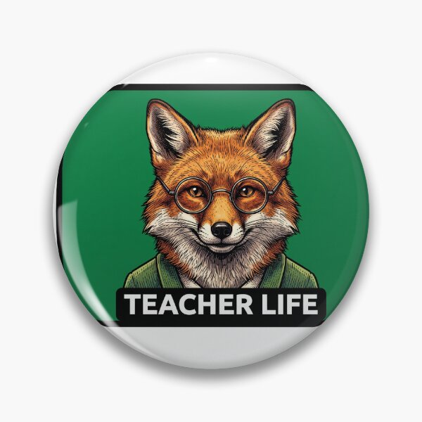 Item preview, Teacher Life Smart Fox designed and sold by Tiffany Roy.