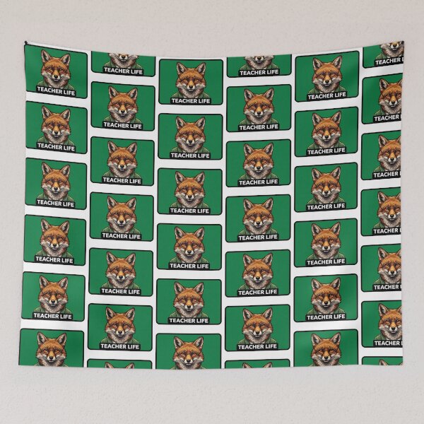 Item preview, Teacher Life Smart Fox designed and sold by Roy & Tiffany.