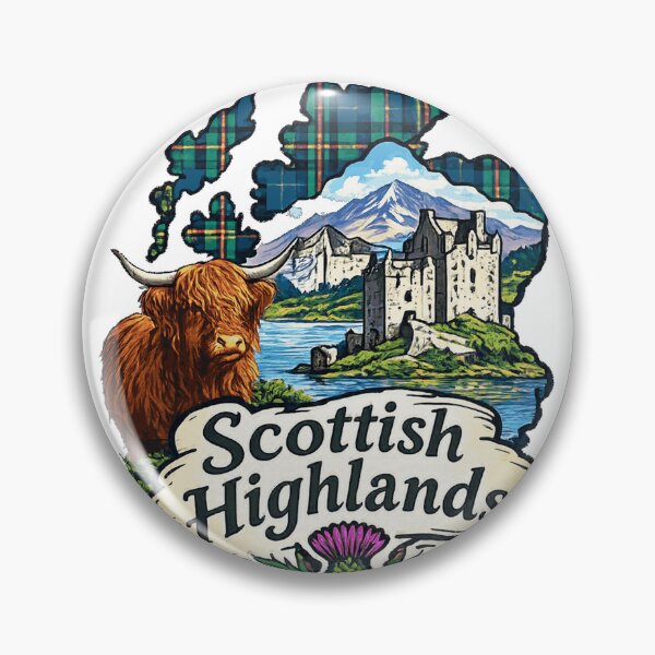 Item preview, Scottish Highlands - Vintage designed and sold by francous03.
