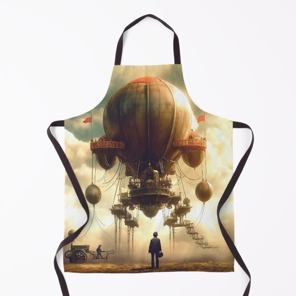 Item preview, Imaginary Fantasy Sci Fi Mysterious Hot Air Balloon designed and sold by DEC02.
