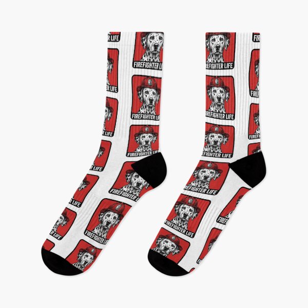 Item preview, Firefighter Life Dalmatian Dog designed and sold by Roy & Tiffany.