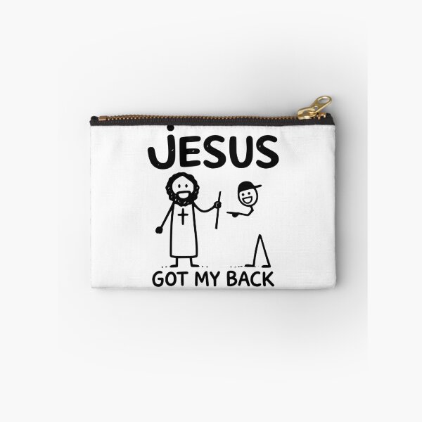Item preview, Jesus Got My Back Funny Faith GUY Design designed and sold by EthosWear.
