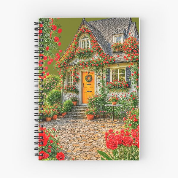Item preview, Charming Cottage Surrounded by Roses designed and sold by The Empire Of Digital Art..