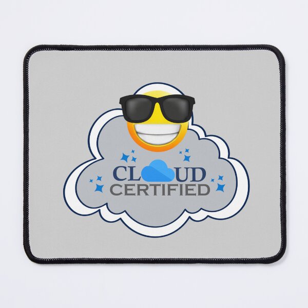 Item preview, Cloud Certified Emoji Design | Microsoft Azure colors | Stickers, T-Shirts, Mugs, Backpacks, Pins, Notebooks & More designed and sold by I am Certified Designs.
