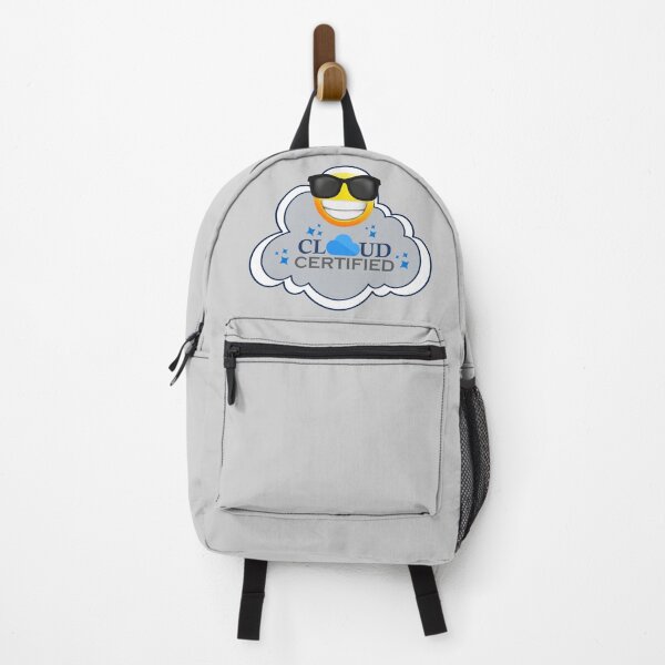 Aperçu de l'œuvre Création d'emojis certifiés cloud | Couleurs Microsoft Azure | Autocollants, t-shirts, mugs, sacs à dos, badges, carnets et bien plus encore créée et vendue par I am Certified Designs.