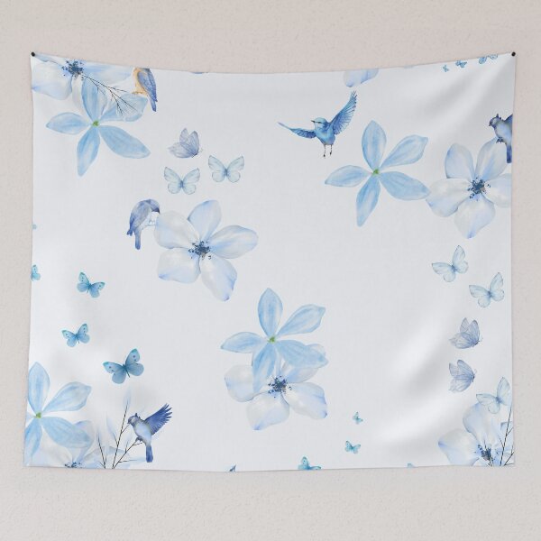 Item preview, Blue Garden birds designed and sold by Marietna2110.