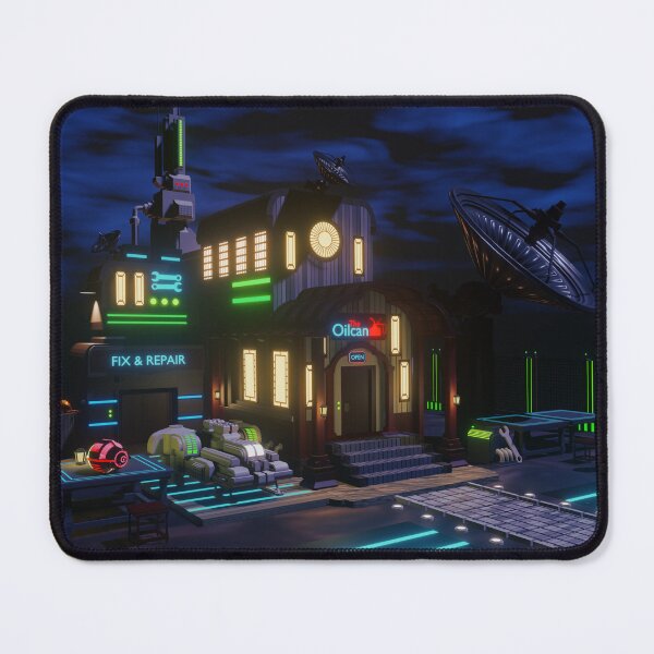 Item preview, The Oilcan - Nighttime designed and sold by Uncommontom.