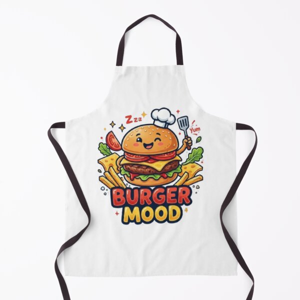 Item preview, Burger Mood Funny Hamburger Food Lover Fast Food Design designed and sold by Artbysarmina.