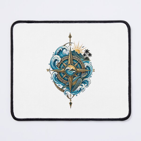 Item preview, Polynesian Compass - Ocean Spirit & Travel designed and sold by manuiatane.