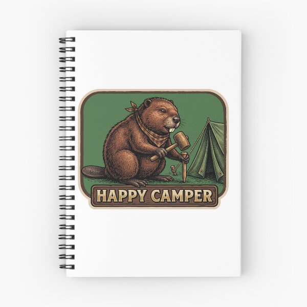 Item preview, Happy Camper Beaver Tent designed and sold by Roy & Tiffany.