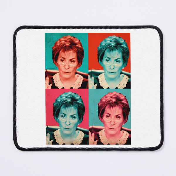 Item preview, Judge Judy Pop Art Colorful TV Courtroom Legend designed and sold by StuartMooreArt.