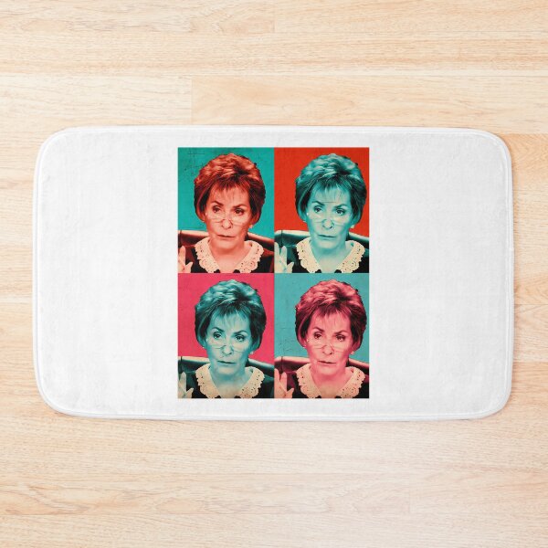 Item preview, Judge Judy Pop Art Colorful TV Courtroom Legend designed and sold by StuartMooreArt.