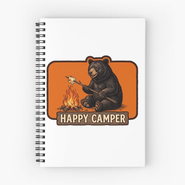 Item preview, Happy Camper Marshmallow Bear designed and sold by Roy & Tiffany.