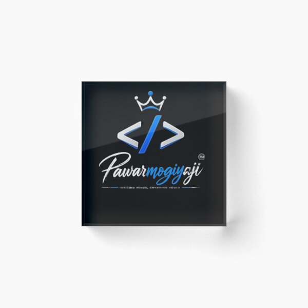 Item preview, Code Programmer Developer Minimalist Blue Logo designed and sold by Pawar1999.