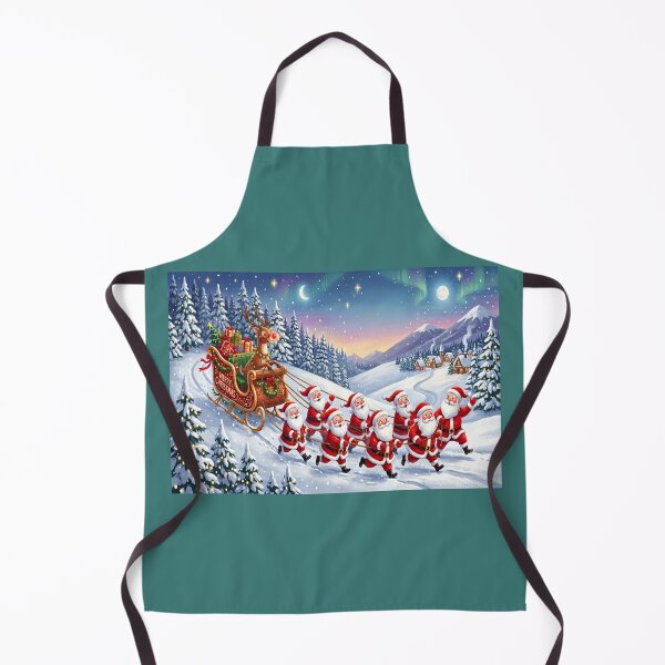 Item preview, Santas showing Rudolph how it's done! designed and sold by GAWPAWshop.