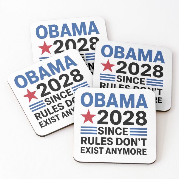 Item preview, Obama 2028 | Since Rules Don't Exist Anymore designed and sold by ToyoTees.