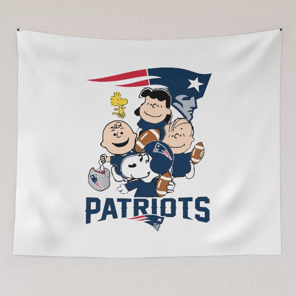 Item preview, Peanuts Snoopy Football Patriots designed and sold by RedZodiac-Brand.