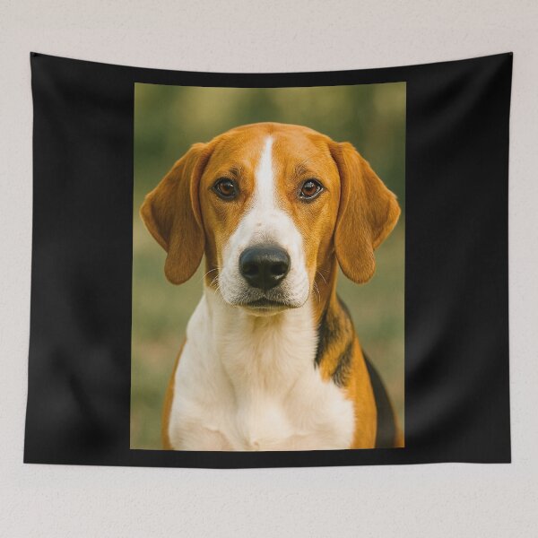 Item preview, English Foxhound Dog designed and sold by BackgroundND.