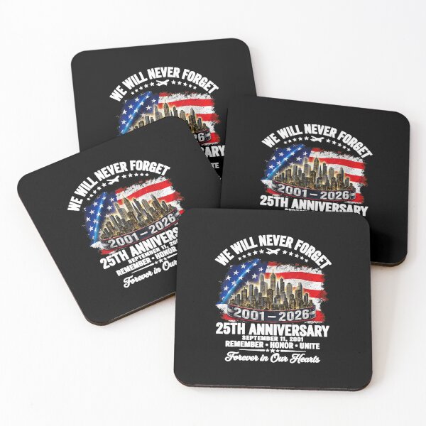 Item preview, 25th anniversary september 11 2001 memorial day usa flag  designed and sold by CAnastazyshop.