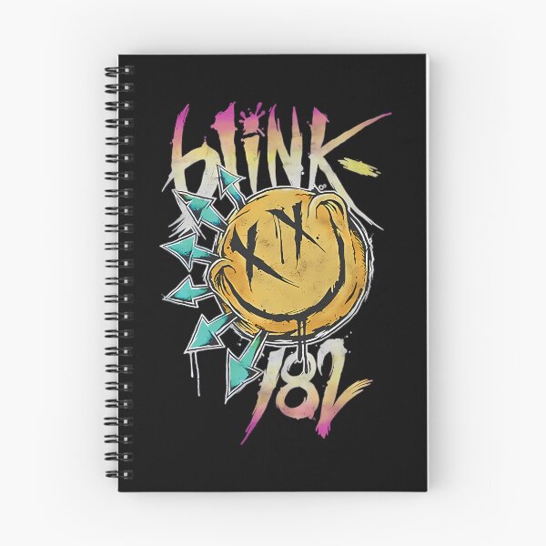 Item preview, Blink-182 Graffiti Smiley Pop Punk Band Artwork designed and sold by StuartMooreArt.