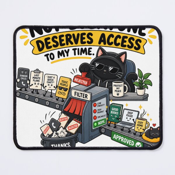 Item preview, Not Everyone Gets My Time designed and sold by Social Battery Co..