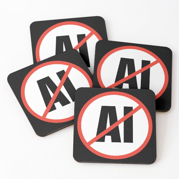 Item preview, Anti-AI Sticker Pack designed and sold by Ungovernable Designs.