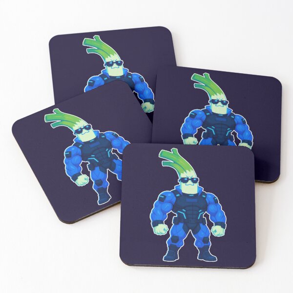 Item preview, Buff Cyberleek Tactical Hero - Cyberpunk Gamer Sticker Art designed and sold by Billy Morfo™.